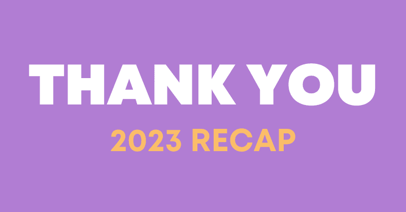 Thank you 2023 recap Purple Cow Internet